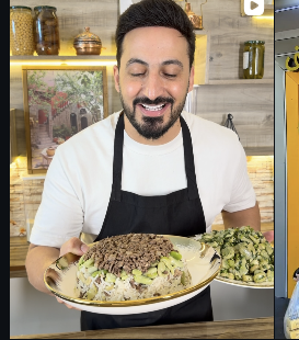 الشيف أبو دانيال يقدّم أطباقه